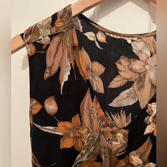 Vintage Brenda Walsh Style Floral Dress Medium - Picture 6 of 11